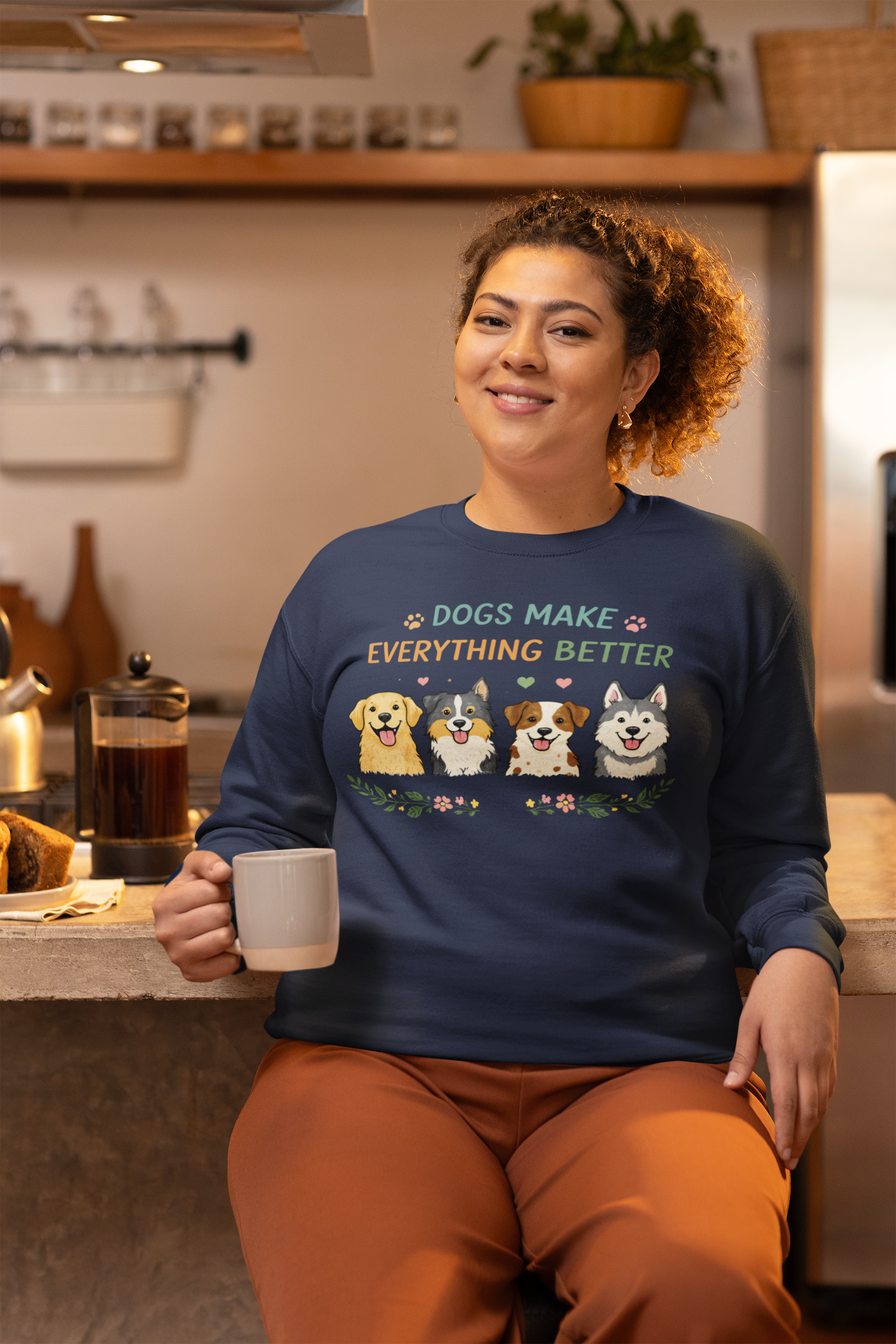 Dogs Make Everything Better Sweatshirt