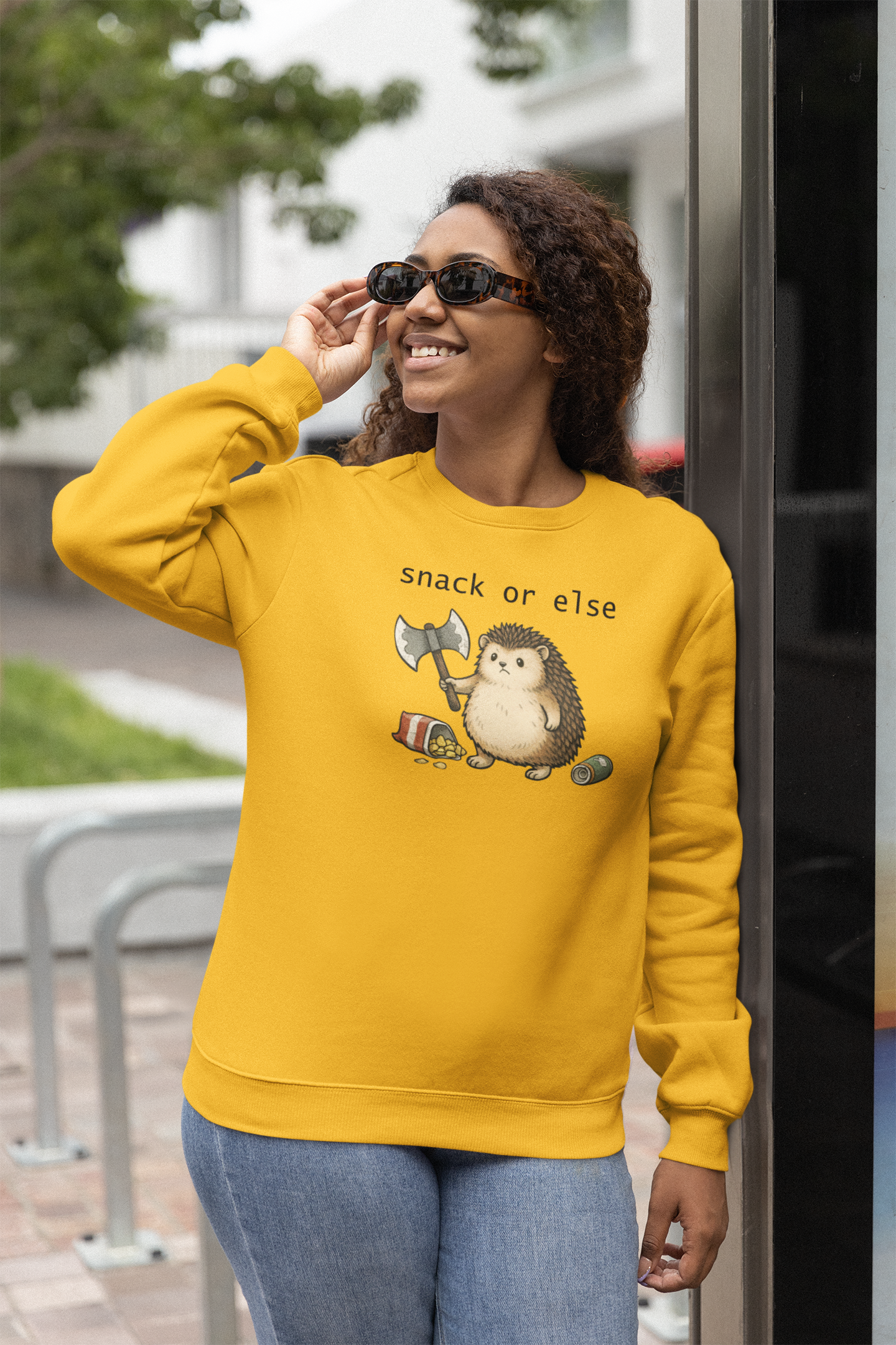 Hedgehog 'Snack or Else' Sweatshirt