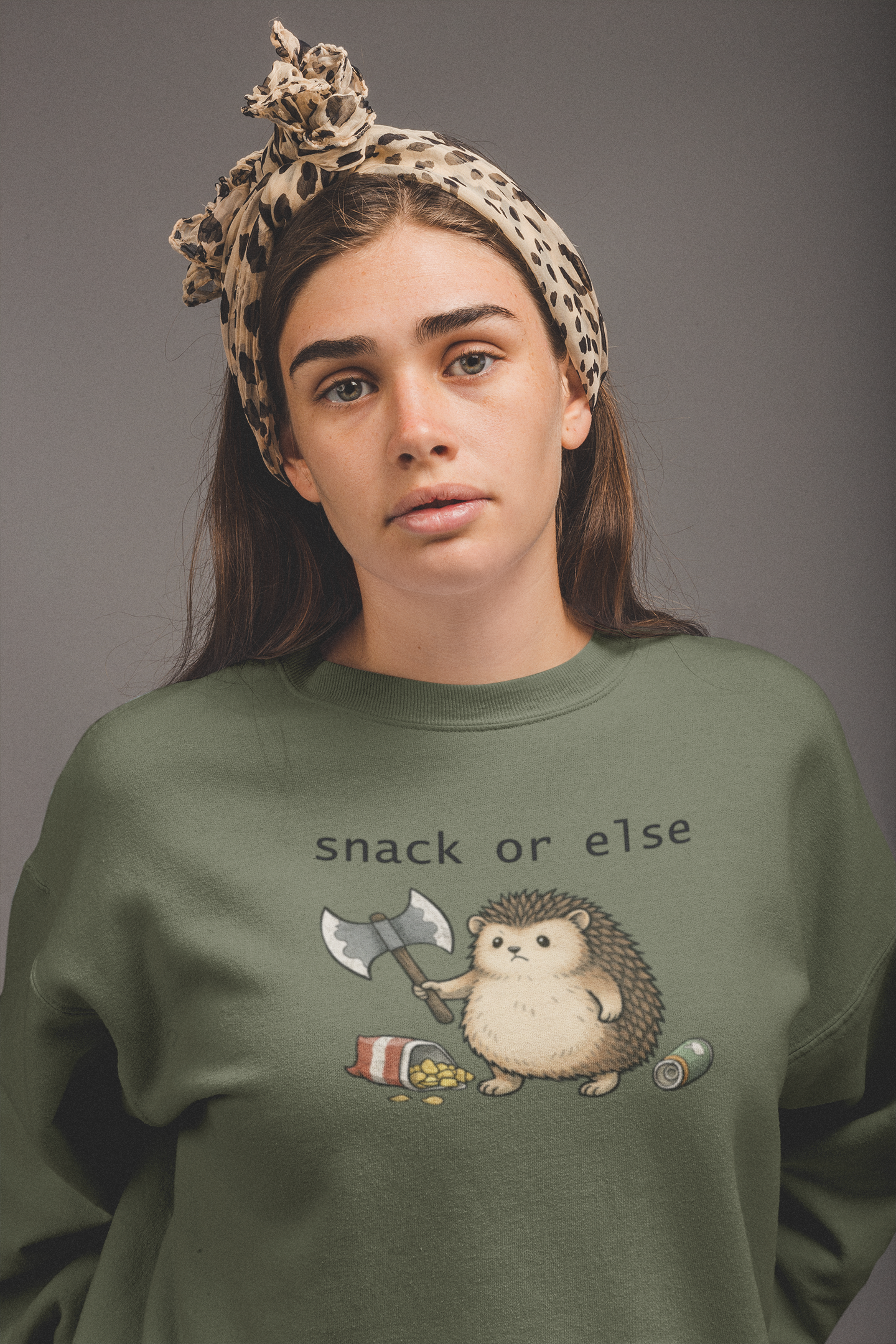 Hedgehog 'Snack or Else' Sweatshirt