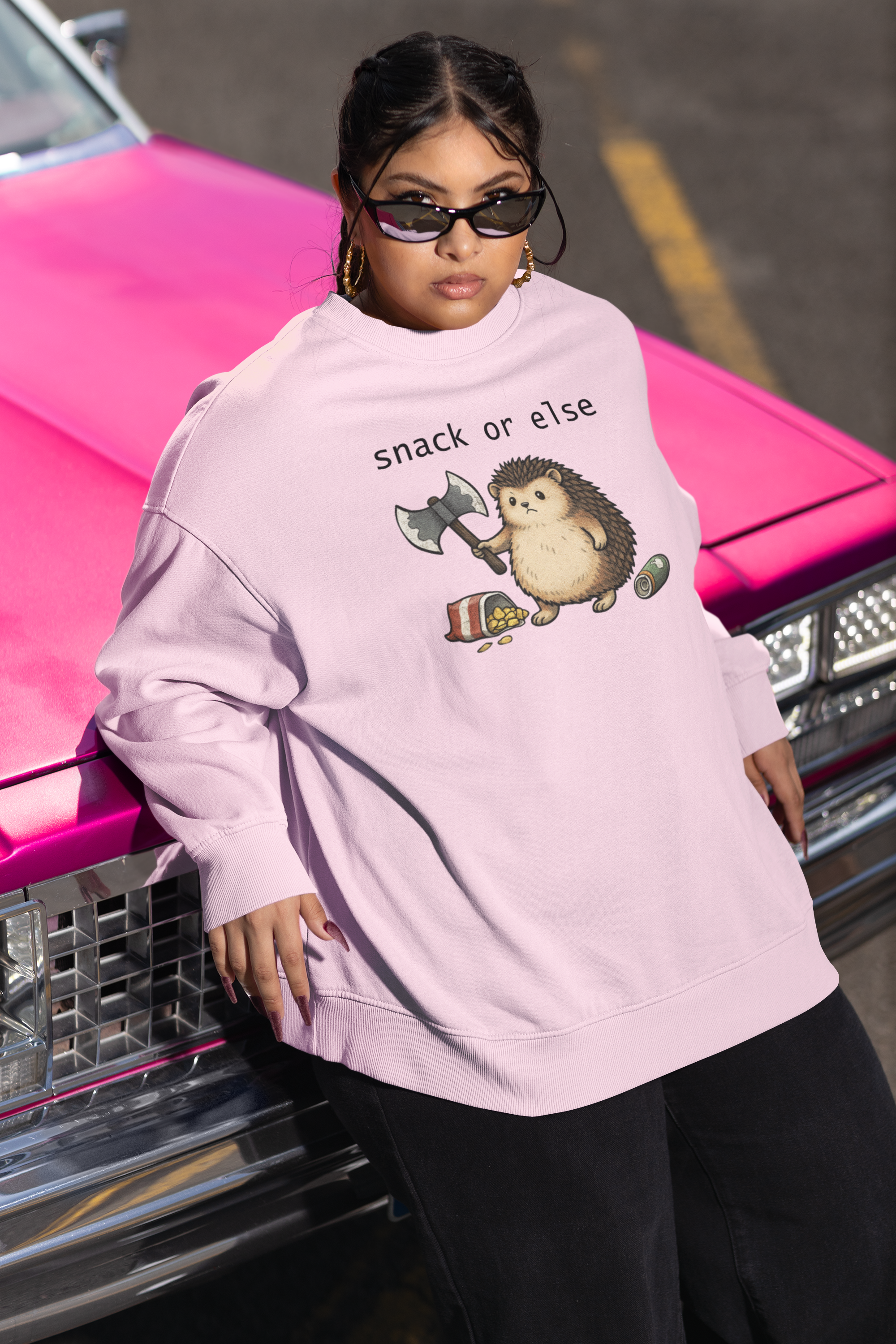 Hedgehog 'Snack or Else' Sweatshirt