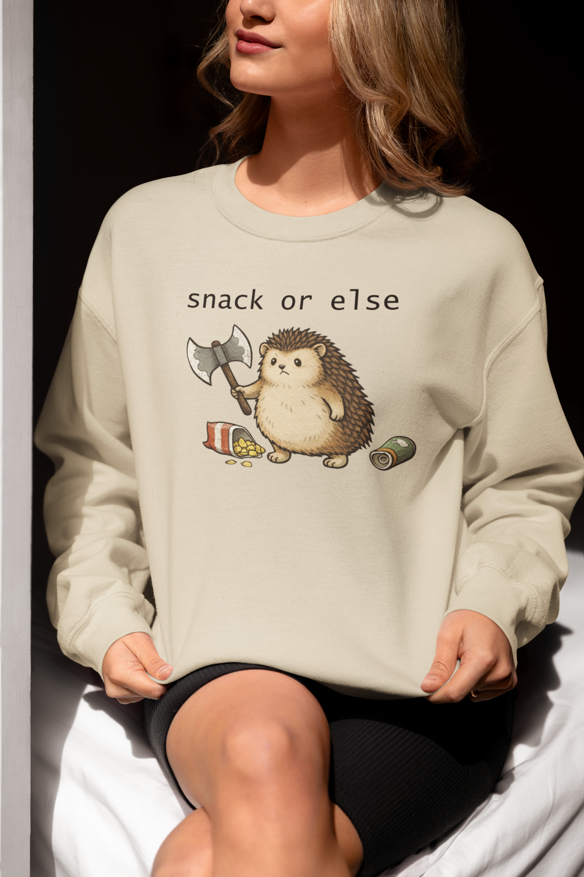 Hedgehog 'Snack or Else' Sweatshirt