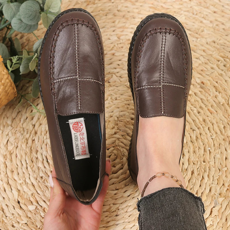 Women’s Classic Comfort orthopaedic Loafers – Soft Slip-On Walking Shoes for Office, Casual & Everyday Wear