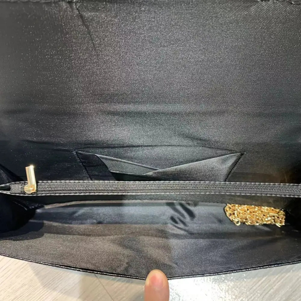 Luxury Croc Texture Clutch Bag for Women | Elegant Evening Party Purse | Designer Envelope Handbag | Fashion Wedding Clutch