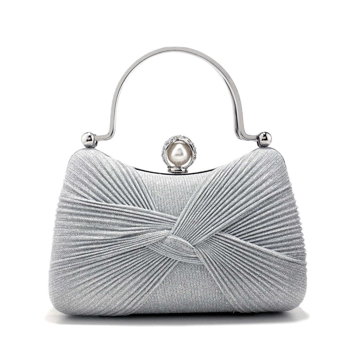 Luxury Evening Clutch Bag for Women | Elegant Pearl Party Handbag | Designer Wedding Purse | Fashion Cocktail Bag