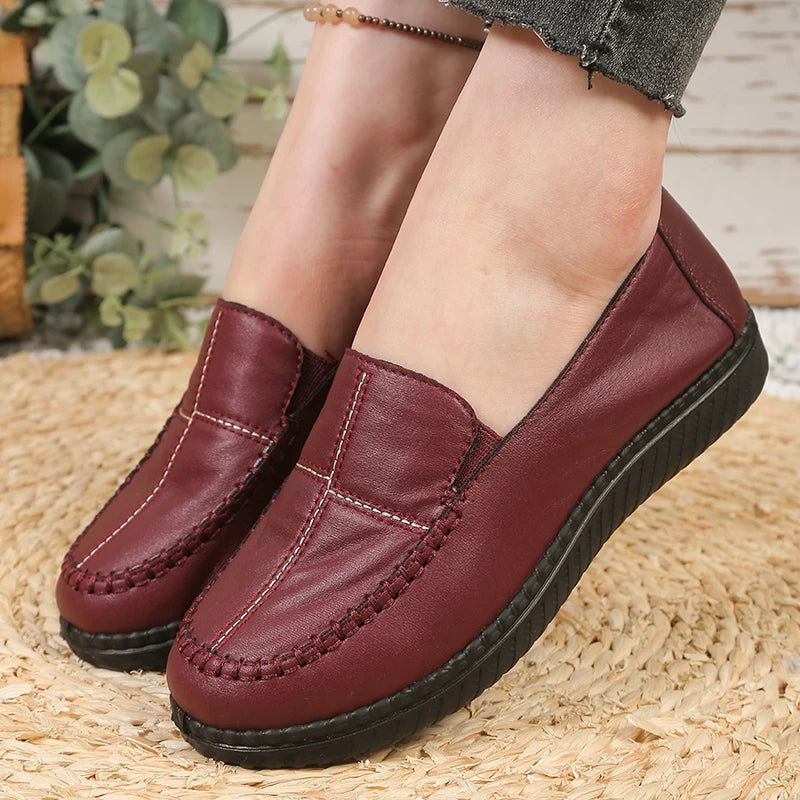 Women’s Classic Comfort orthopaedic Loafers – Soft Slip-On Walking Shoes for Office, Casual & Everyday Wear