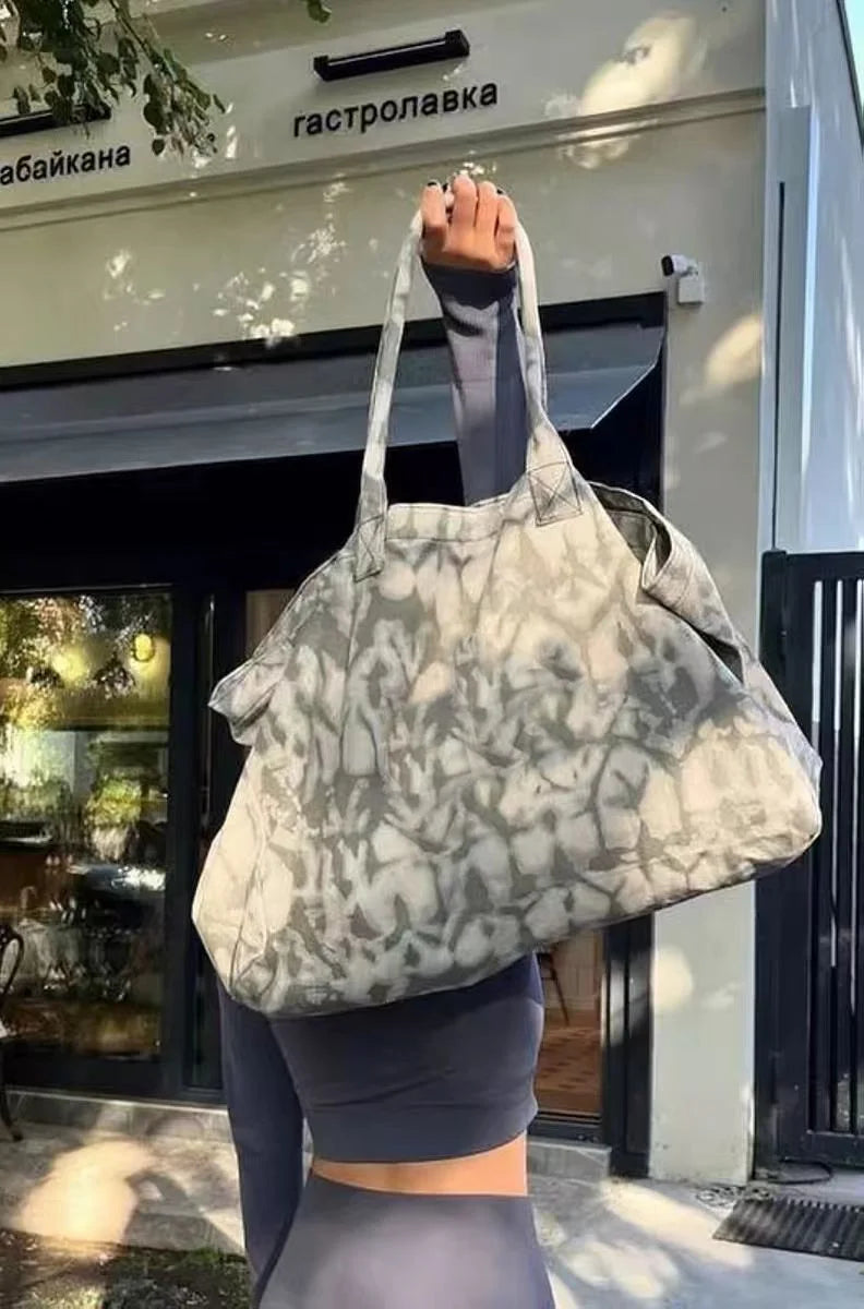 Oversized Canvas Tote Bag for Women | Casual Shoulder Handbag | Large Capacity Everyday Shopper Purse | Fashion Travel Tote