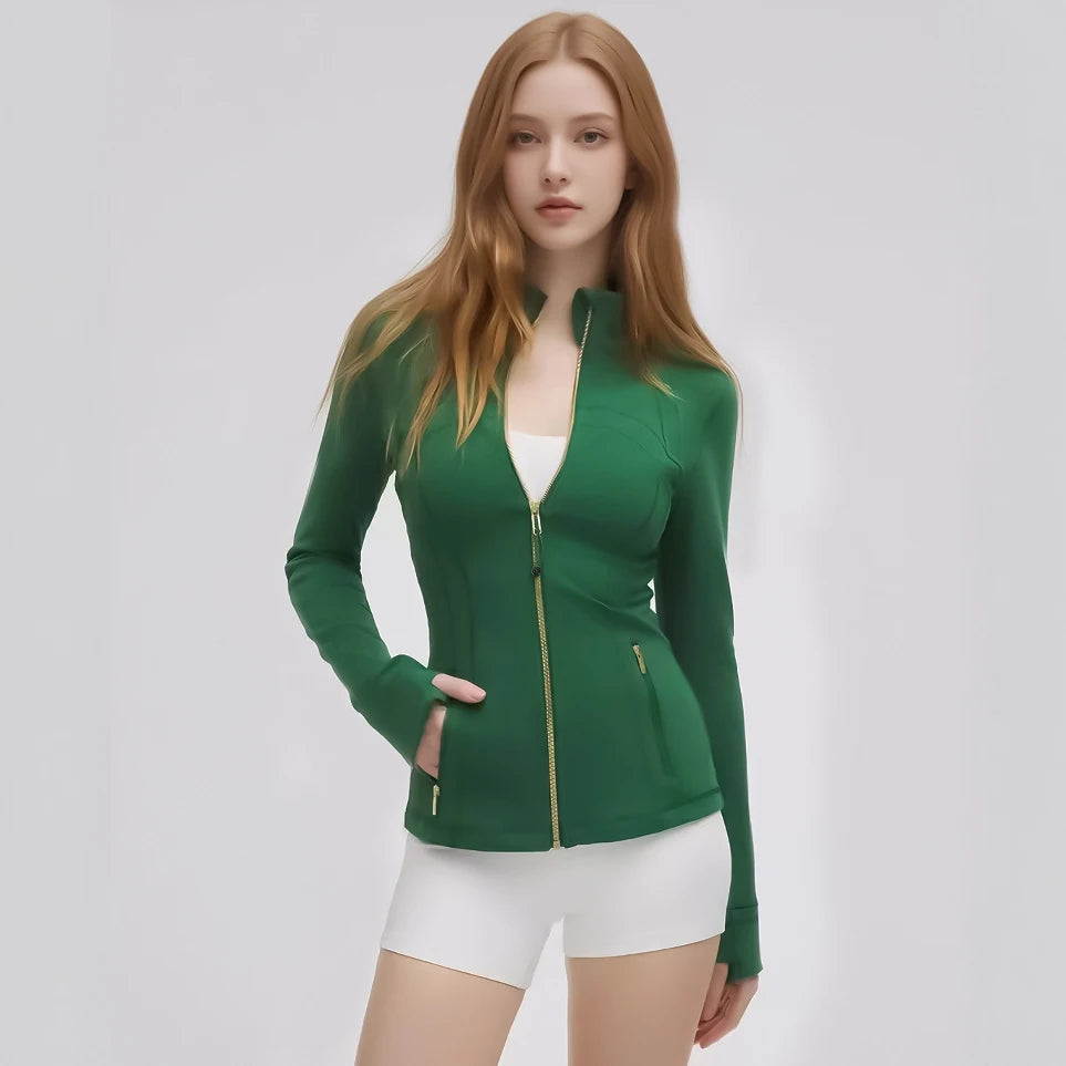 Women’s Lightweight Active Jacket | Zip Up Sports Jacket