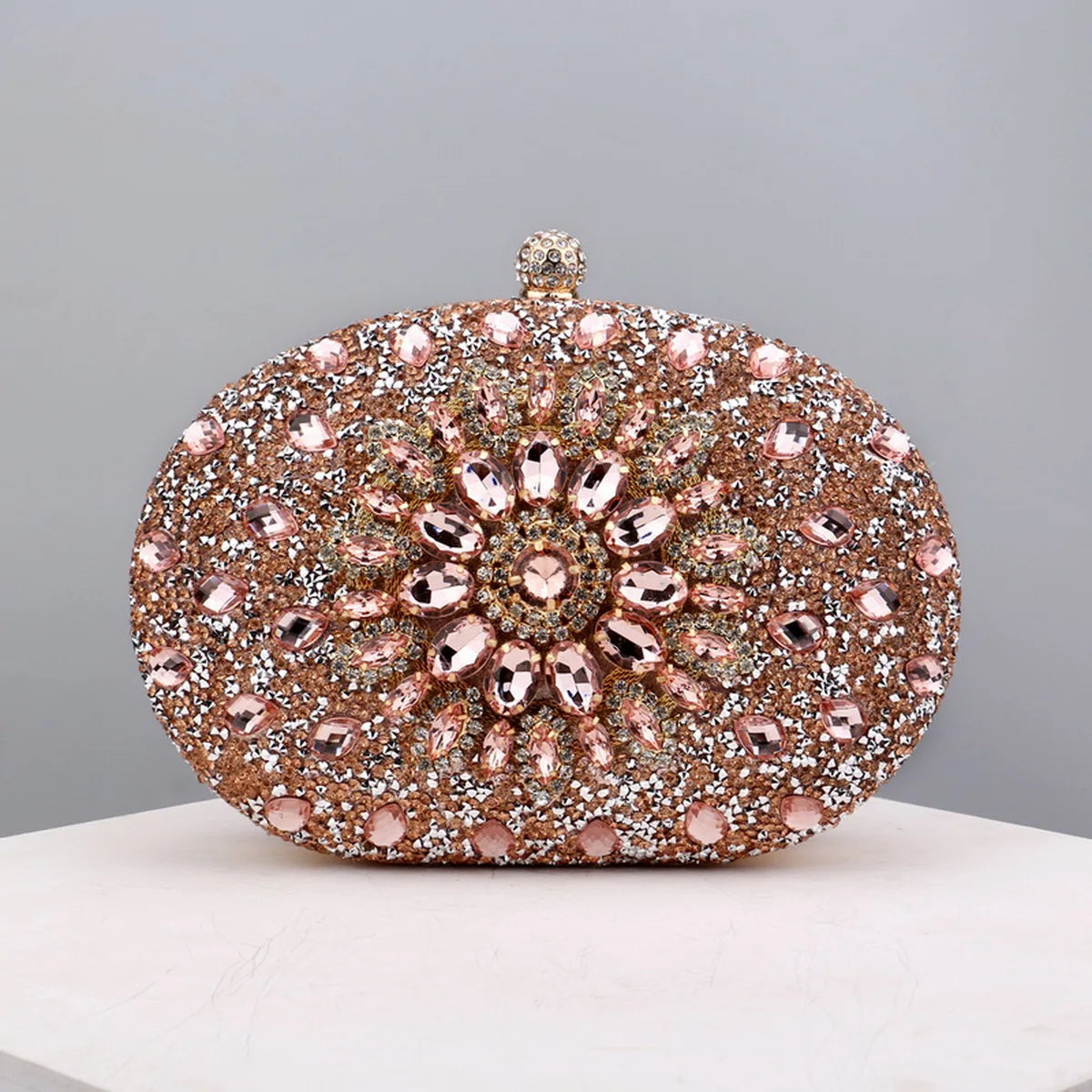 Luxury Crystal Clutch Bag for Women | Elegant Evening Party Purse | Designer Rhinestone Handbag | Wedding Cocktail Clutch