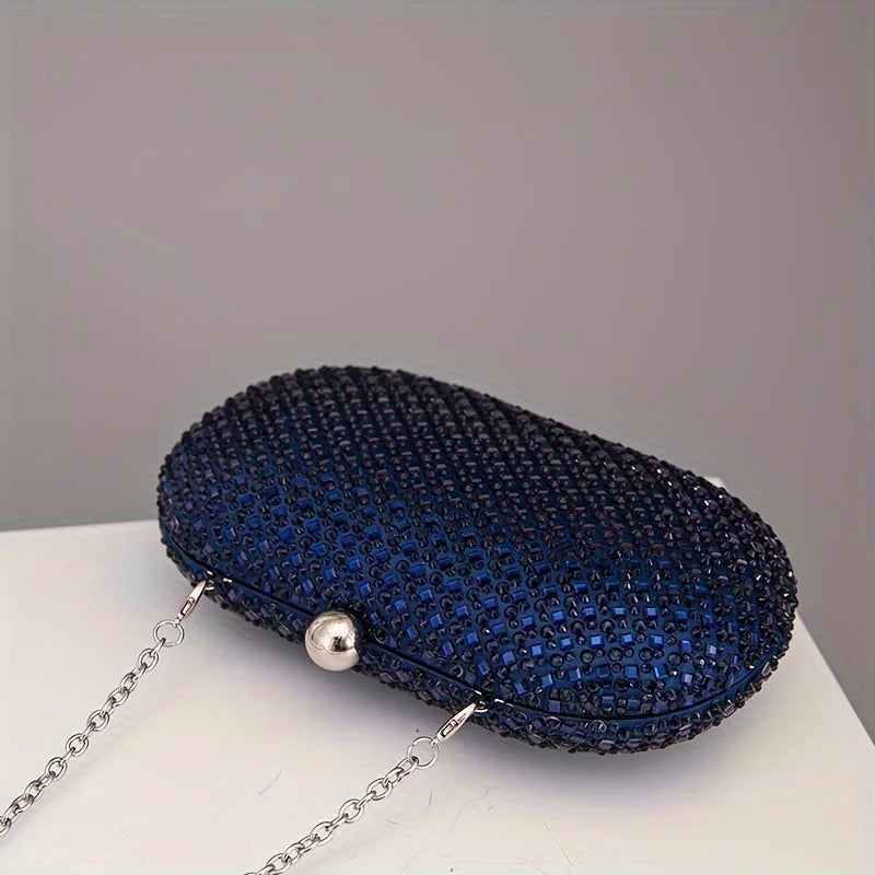 Luxury Rhinestone Clutch Bag for Women | Elegant Evening Party Purse | Crystal Wedding Handbag | Glamorous Cocktail Clutch