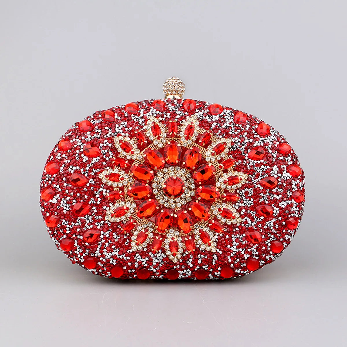 Luxury Crystal Clutch Bag for Women | Elegant Evening Party Purse | Designer Rhinestone Handbag | Wedding Cocktail Clutch