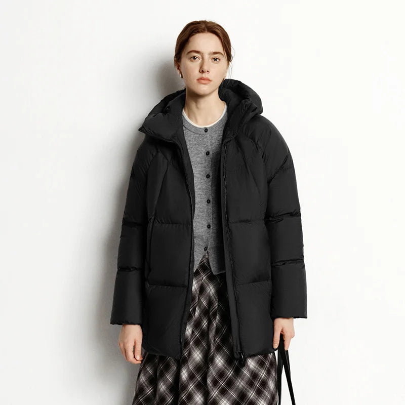 Women’s Oversized Puffer Jacket | Cozy Hooded Winter Bubble Coat