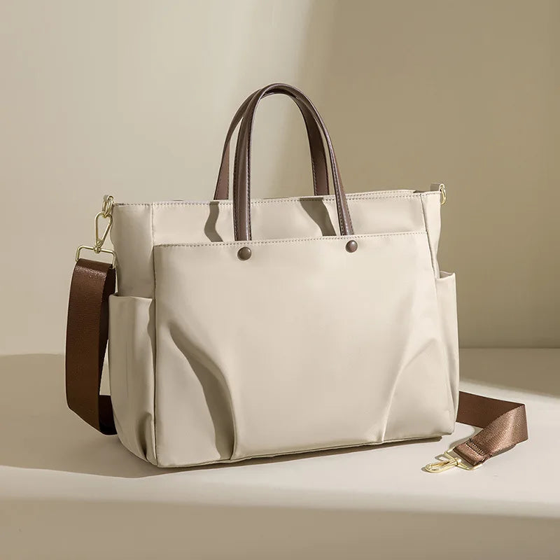 Large Capacity laptop Tote Bag for Women | Casual Shoulder Handbag | Minimalist Travel Office Purse | Everyday Utility Shopper Bag