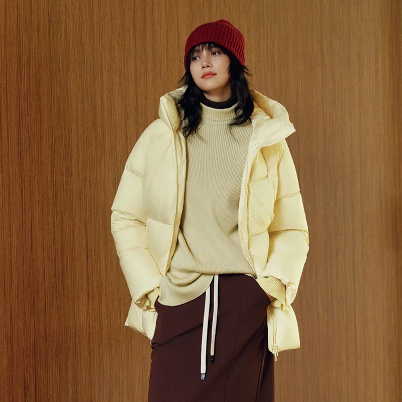 Women’s Oversized Puffer Jacket | Cozy Hooded Winter Bubble Coat