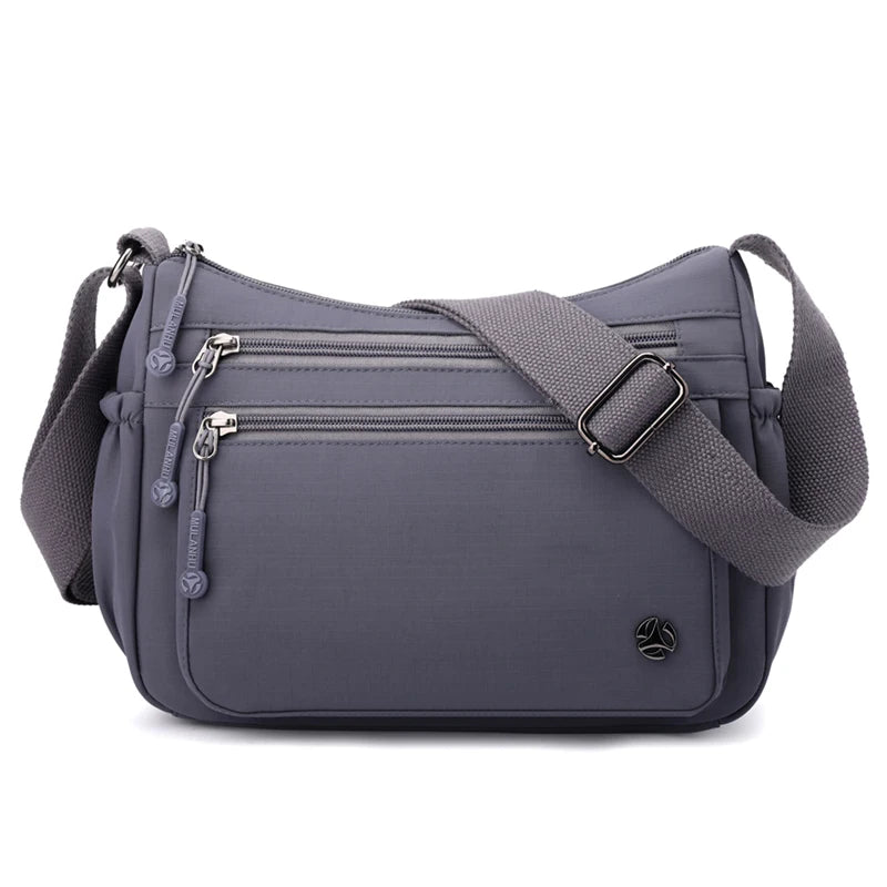 Casual Crossbody Bag for Women | Lightweight Travel Shoulder Purse | Multi Pocket Everyday Handbag | Fashion Utility Sling Bag