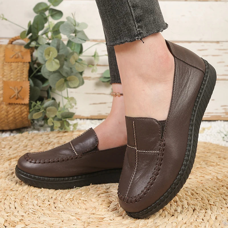 Women’s Classic Comfort orthopaedic Loafers – Soft Slip-On Walking Shoes for Office, Casual & Everyday Wear
