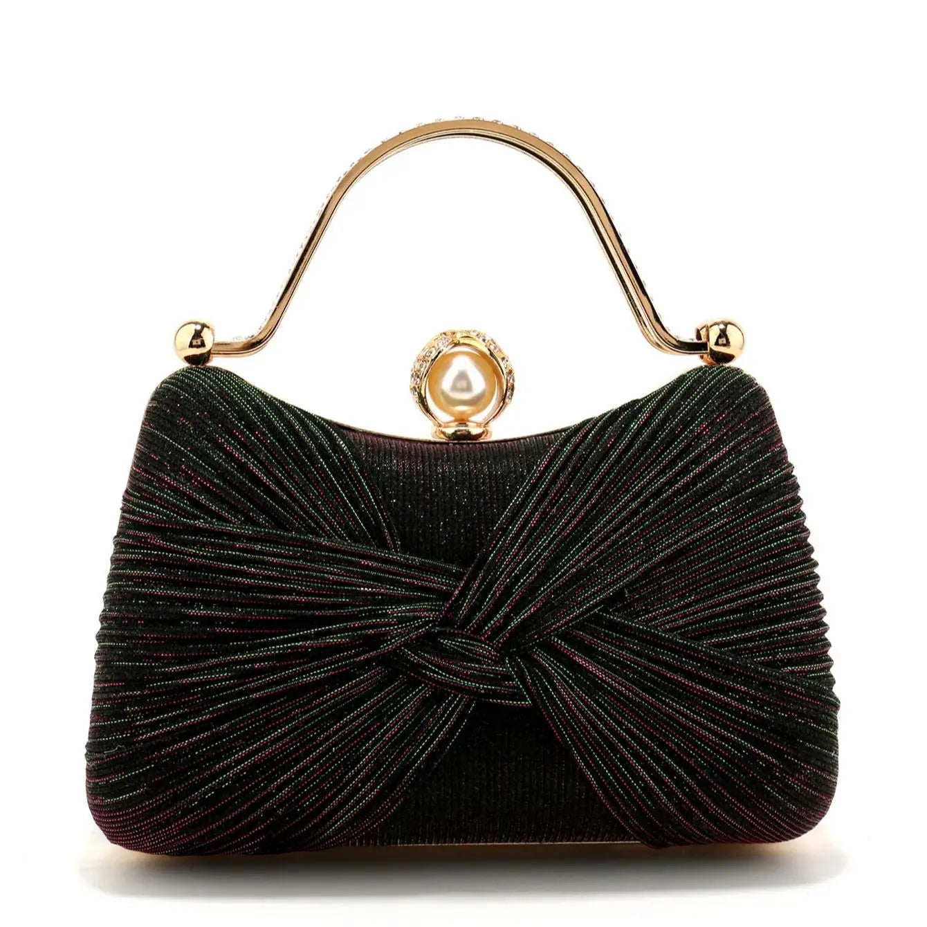 Luxury Evening Clutch Bag for Women | Elegant Pearl Party Handbag | Designer Wedding Purse | Fashion Cocktail Bag