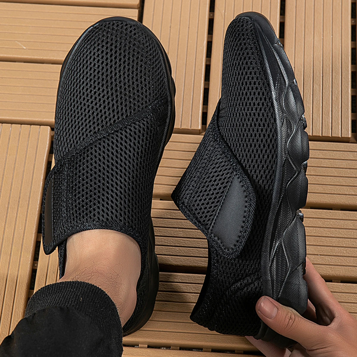 Women’s Breathable Mesh Slip-On Sneakers – Lightweight Walking Shoes for Casual, Travel & Everyday Wear