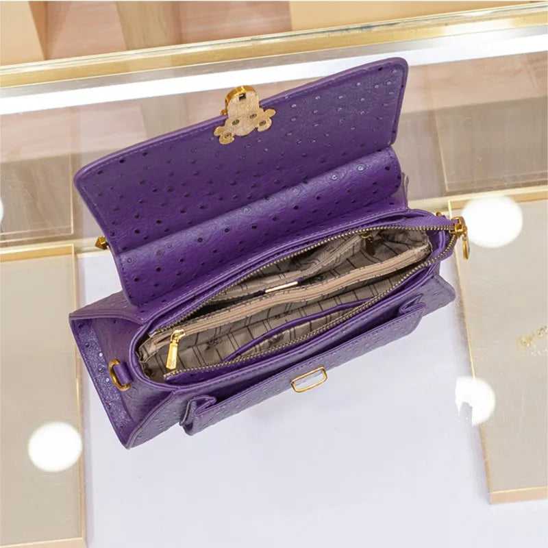 Luxury Satchel Handbag for Women | Elegant Crossbody Shoulder Bag | Designer Top Handle Purse | Fashion Everyday Tote