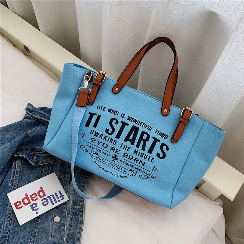 Printed Tote Bag for Women | Casual Shoulder Handbag | Large Capacity Everyday Shopper Purse | Fashion Travel Tote