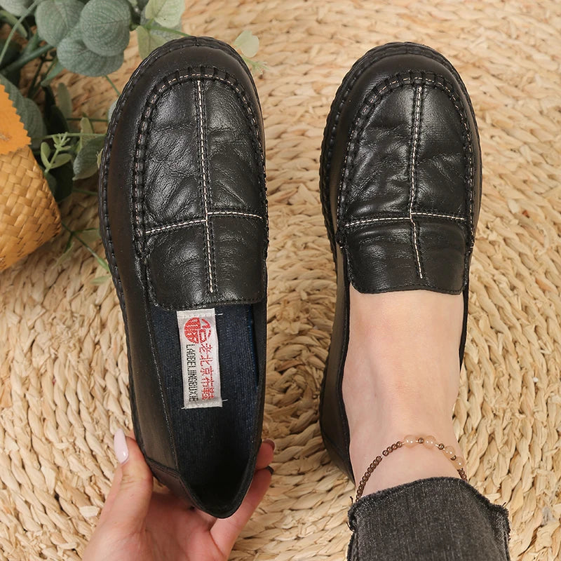 Women’s Classic Comfort orthopaedic Loafers – Soft Slip-On Walking Shoes for Office, Casual & Everyday Wear