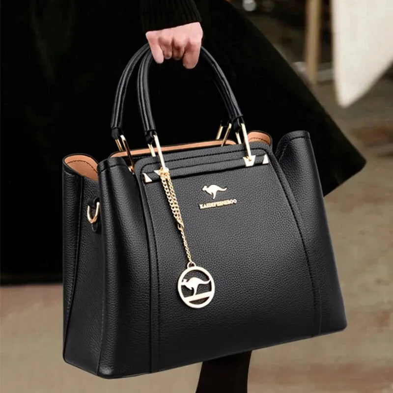 Designer Tote Handbag for Women | Luxury Shoulder Purse | Elegant Top Handle Bag | Fashion Crossbody Office Handbag