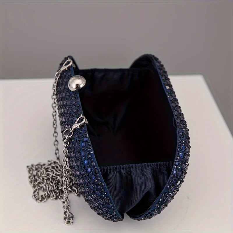 Luxury Rhinestone Clutch Bag for Women | Elegant Evening Party Purse | Crystal Wedding Handbag | Glamorous Cocktail Clutch