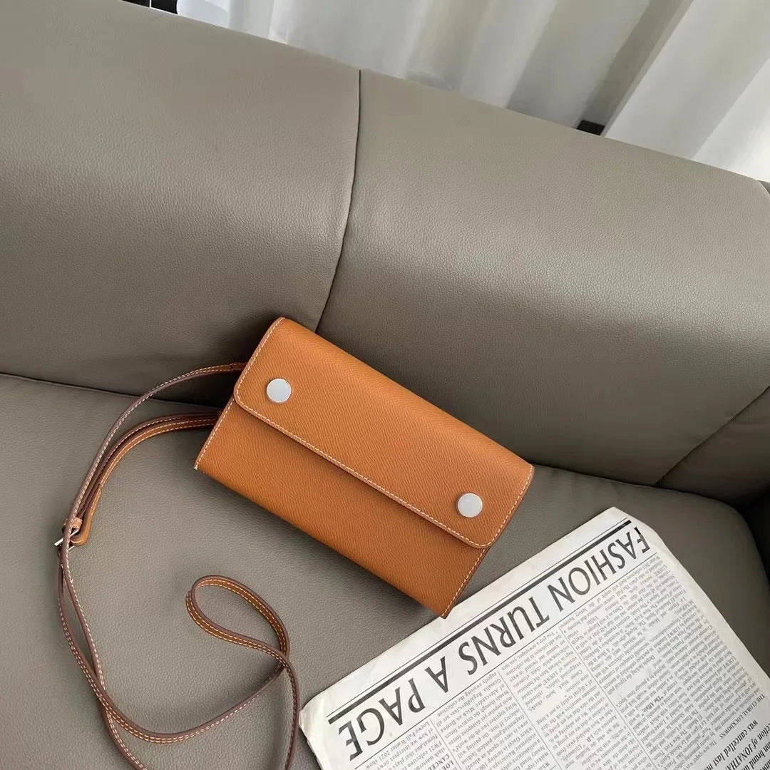 Minimalist Crossbody Wallet Bag for Women | Slim Shoulder Purse | Elegant Everyday Clutch Handbag | Casual Travel Sling Bag