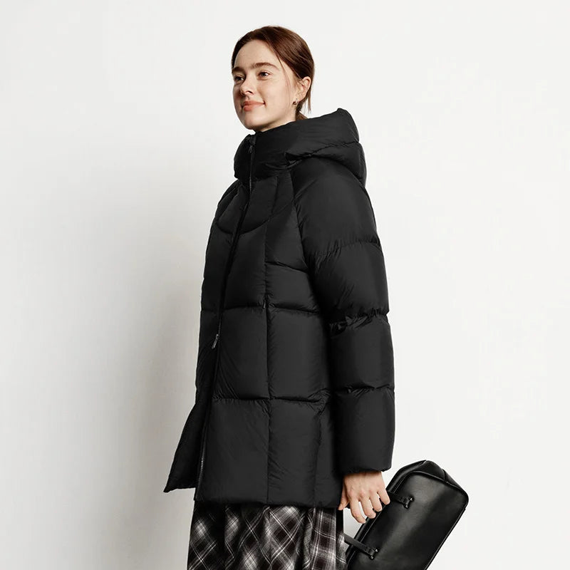 Women’s Oversized Puffer Jacket | Cozy Hooded Winter Bubble Coat