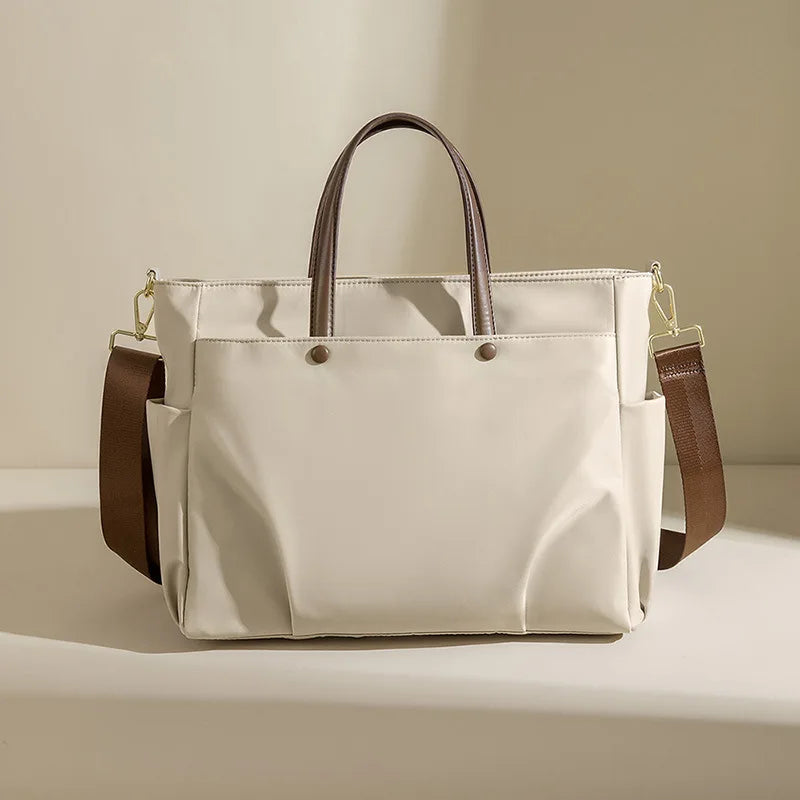Large Capacity laptop Tote Bag for Women | Casual Shoulder Handbag | Minimalist Travel Office Purse | Everyday Utility Shopper Bag