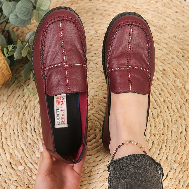 Women’s Classic Comfort orthopaedic Loafers – Soft Slip-On Walking Shoes for Office, Casual & Everyday Wear