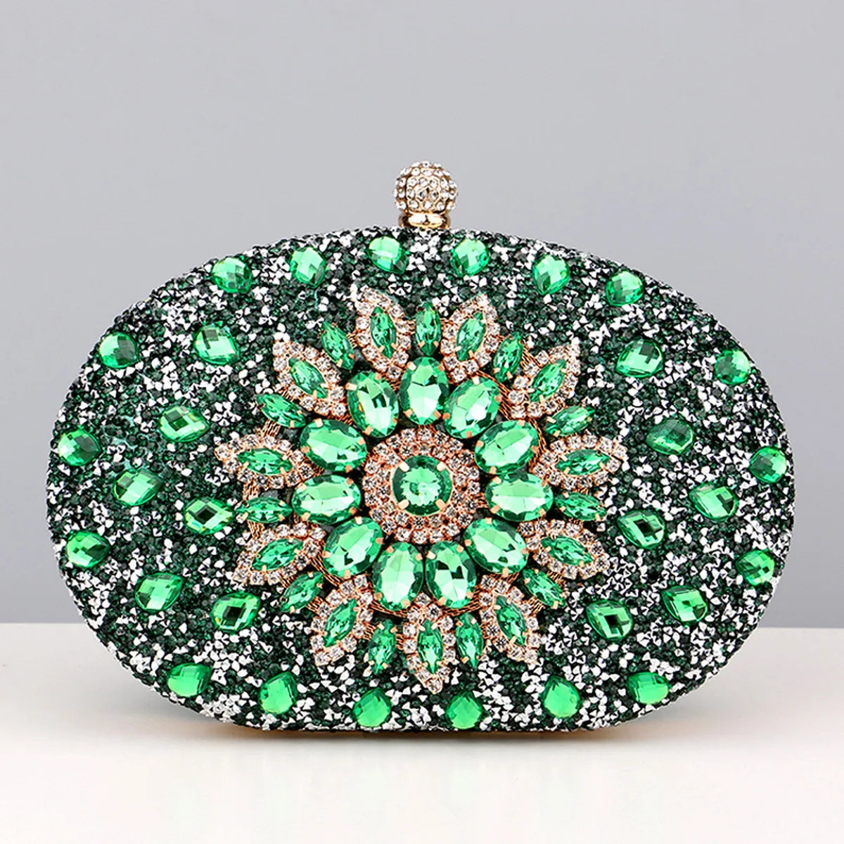 Luxury Crystal Clutch Bag for Women | Elegant Evening Party Purse | Designer Rhinestone Handbag | Wedding Cocktail Clutch