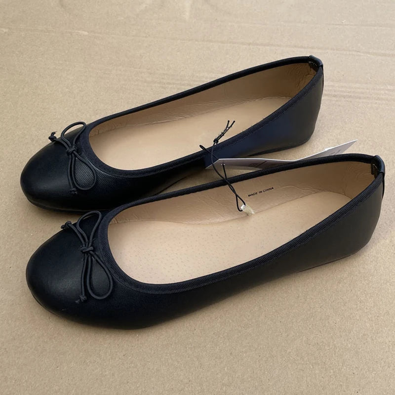 Women’s Ballet Flats – Classic Round Toe Slip-On Shoes for Casual, Office & Everyday Wear