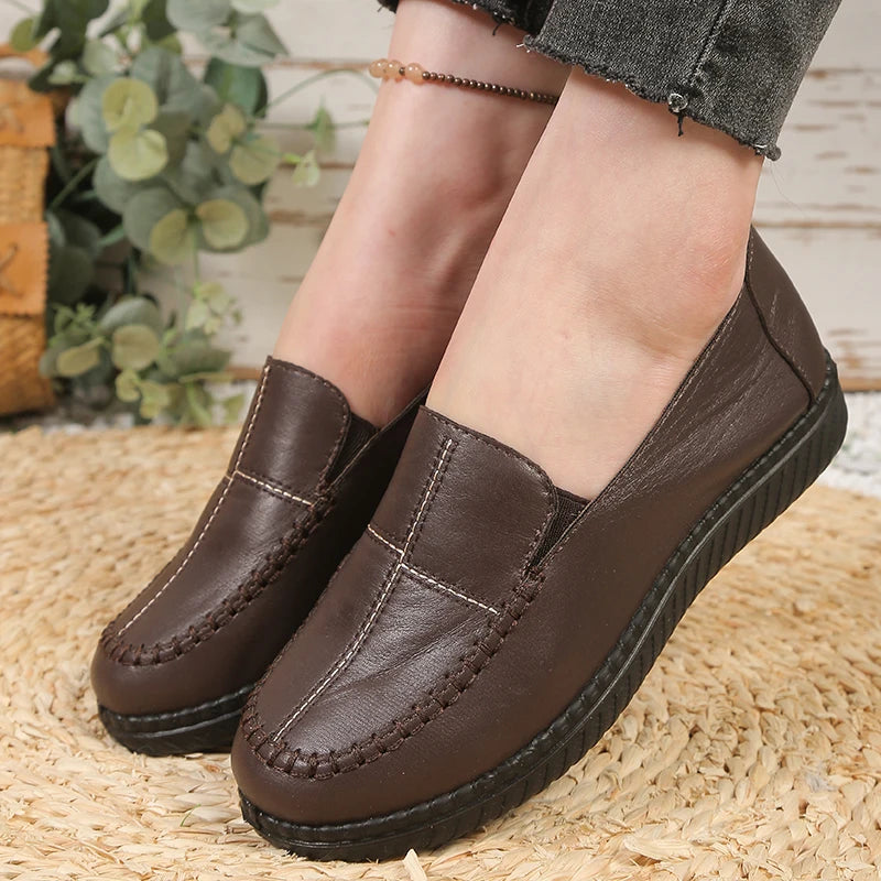 Women’s Classic Comfort orthopaedic Loafers – Soft Slip-On Walking Shoes for Office, Casual & Everyday Wear