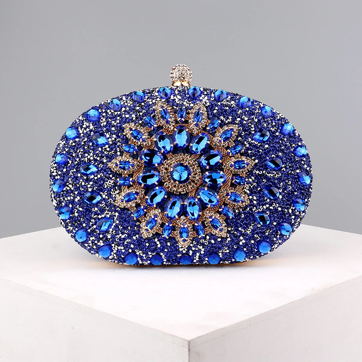 Luxury Crystal Clutch Bag for Women | Elegant Evening Party Purse | Designer Rhinestone Handbag | Wedding Cocktail Clutch