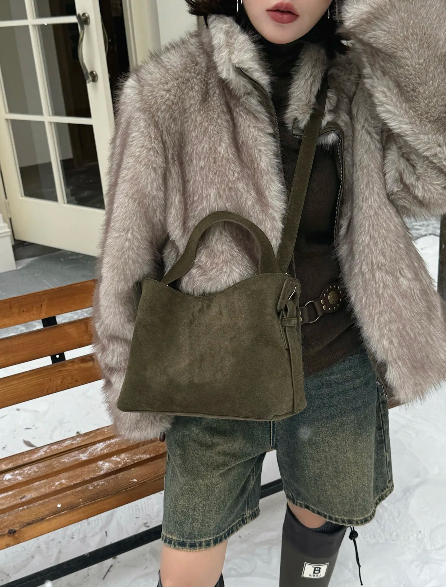 Minimalist Shoulder Tote Bag for Women | Large Capacity Everyday Handbag | Elegant Casual Hobo Purse | Fashion Shopper Bag