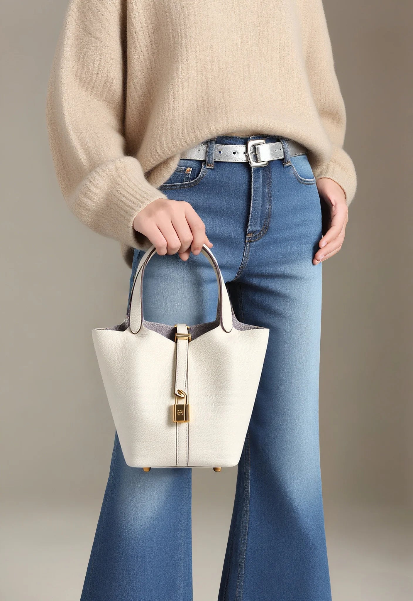 Elegant Tote Handbag for Women | Minimalist Shoulder Purse | Luxury Office Shopper Bag | Large Capacity Everyday Handbag