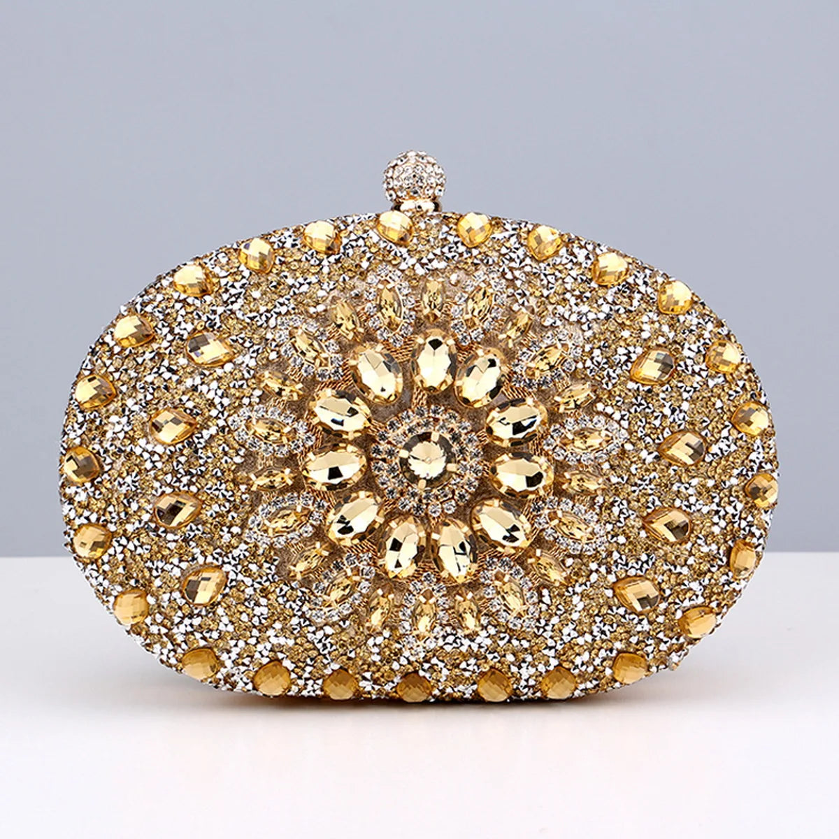 Luxury Crystal Clutch Bag for Women | Elegant Evening Party Purse | Designer Rhinestone Handbag | Wedding Cocktail Clutch