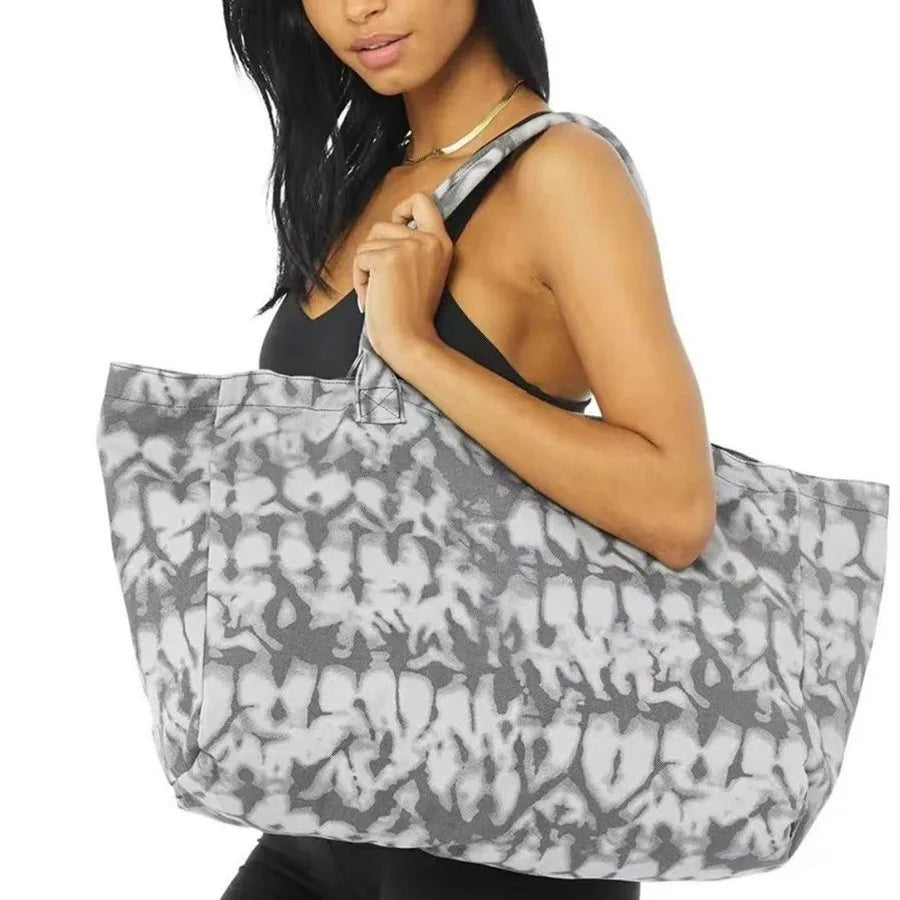 Oversized Canvas Tote Bag for Women | Casual Shoulder Handbag | Large Capacity Everyday Shopper Purse | Fashion Travel Tote