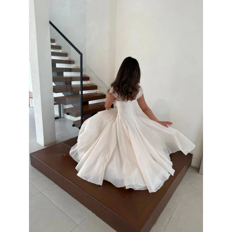 Women’s Midi Dress | Elegant Princess A-Line Cocktail Party Dress