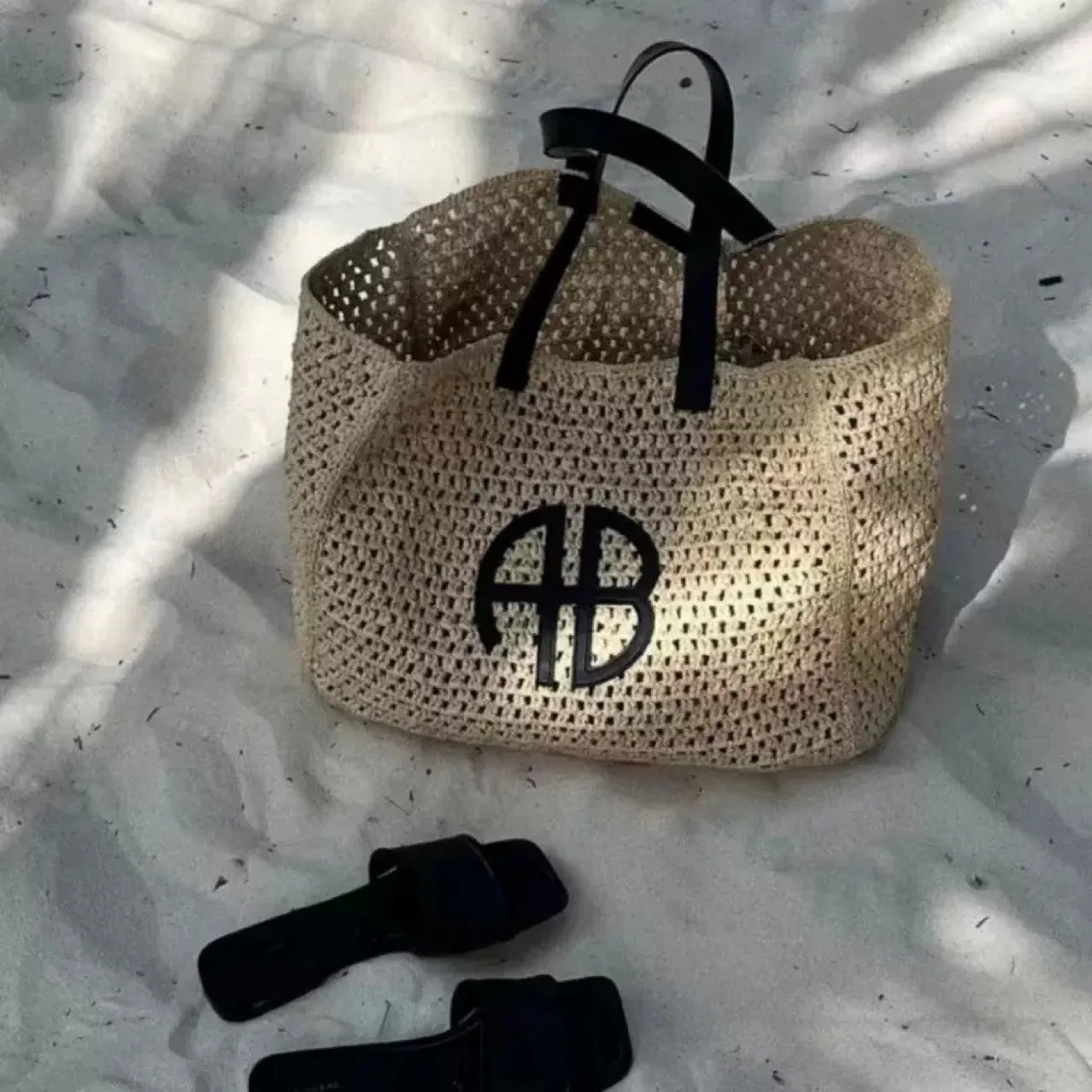 Woven Beach Tote Bag for Women | Large Capacity Straw Shoulder Handbag | Casual Summer Shopper Purse | Boho Travel Tote