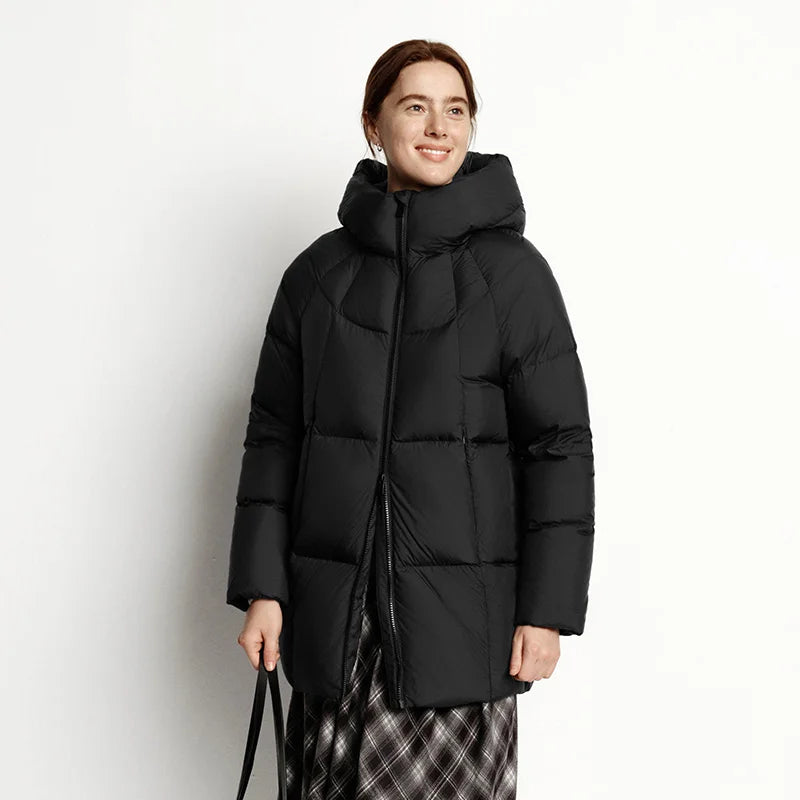 Women’s Oversized Puffer Jacket | Cozy Hooded Winter Bubble Coat
