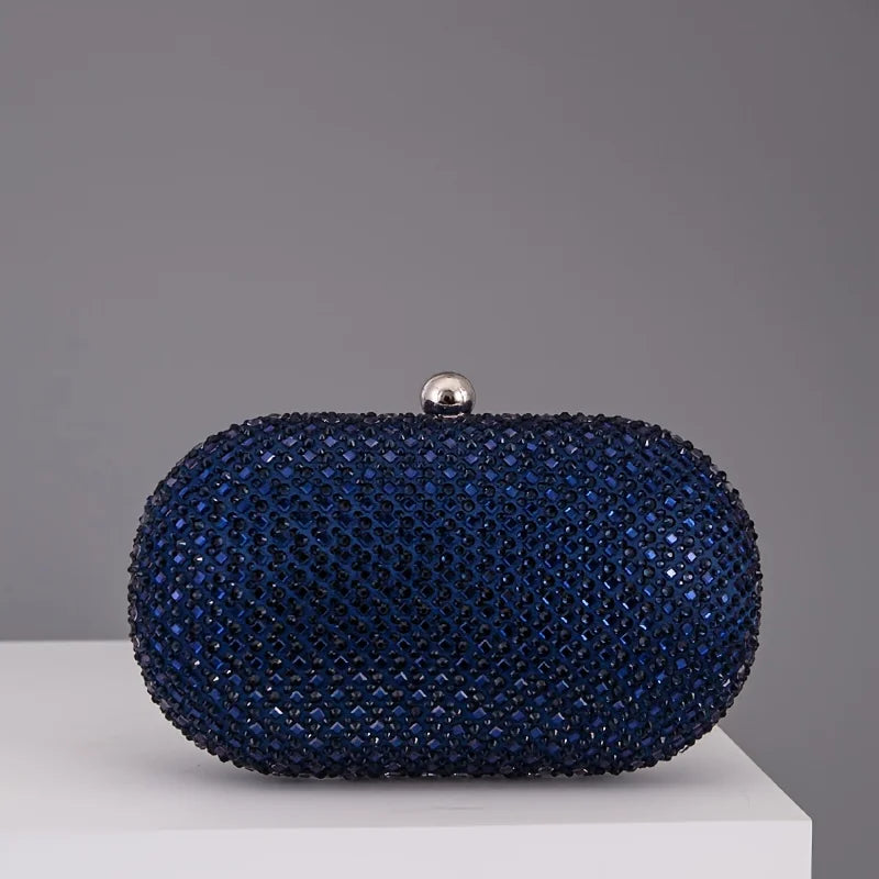 Luxury Rhinestone Clutch Bag for Women | Elegant Evening Party Purse | Crystal Wedding Handbag | Glamorous Cocktail Clutch